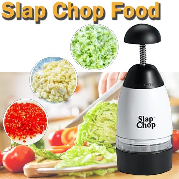 Slap Chopper – Quick & Mess-Free Vegetable Cutter