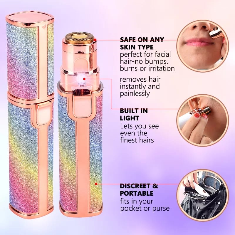 Electric Eyebrow Trimmer 2-in-1 – Precision Grooming Tool
