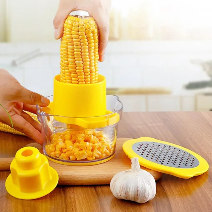Multifunctional Corn Kernels Peeler – Quick & Safe Corn Stripper