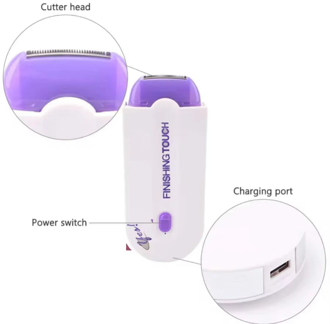 Painless Electric Hair Remover Device – Quick & Gentle Hair Removal