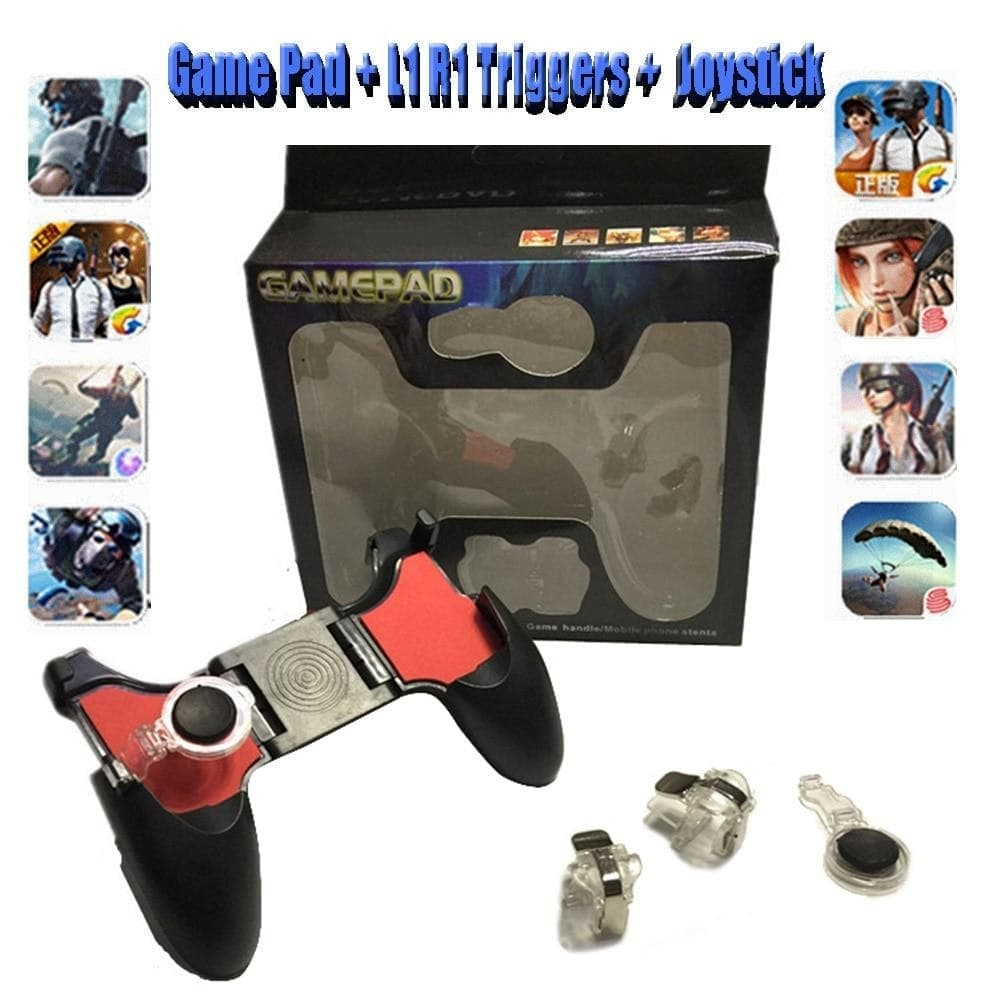 5-in-1 Mobile Phone Joystick Controller – Gaming Gamepad Accessory