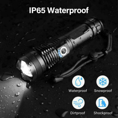 Original P90 LED Torch – High Power Rechargeable Flashlight